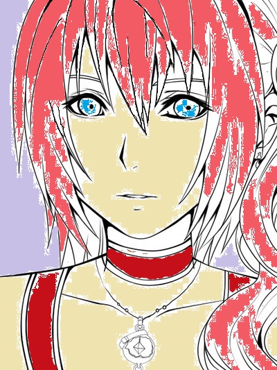 serah farron outlinie from xNamii