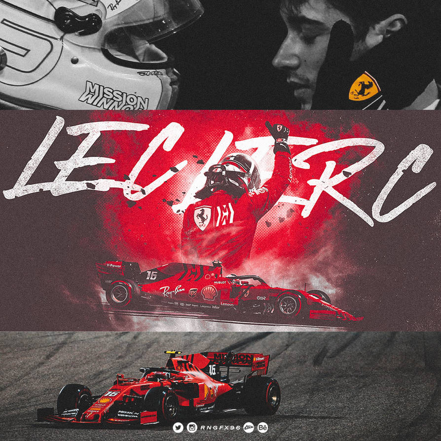 Charles Leclerc Ferrari By Rngfx96 On Deviantart