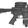 MW3 m4 SOPMOD assult rifle