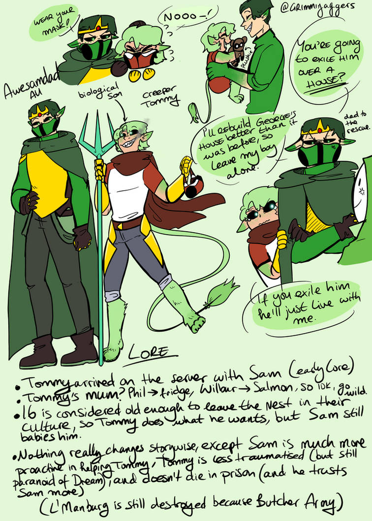 Awesamdude Script Fanfic Awesamdad AU by Grimmijaggers on DeviantArt