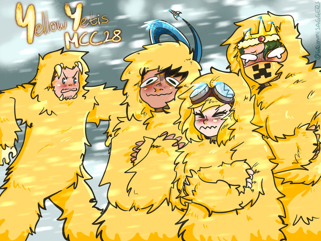 Yetis Clapping Yellow Yetis MCC 28 by Grimmijaggers on DeviantArt