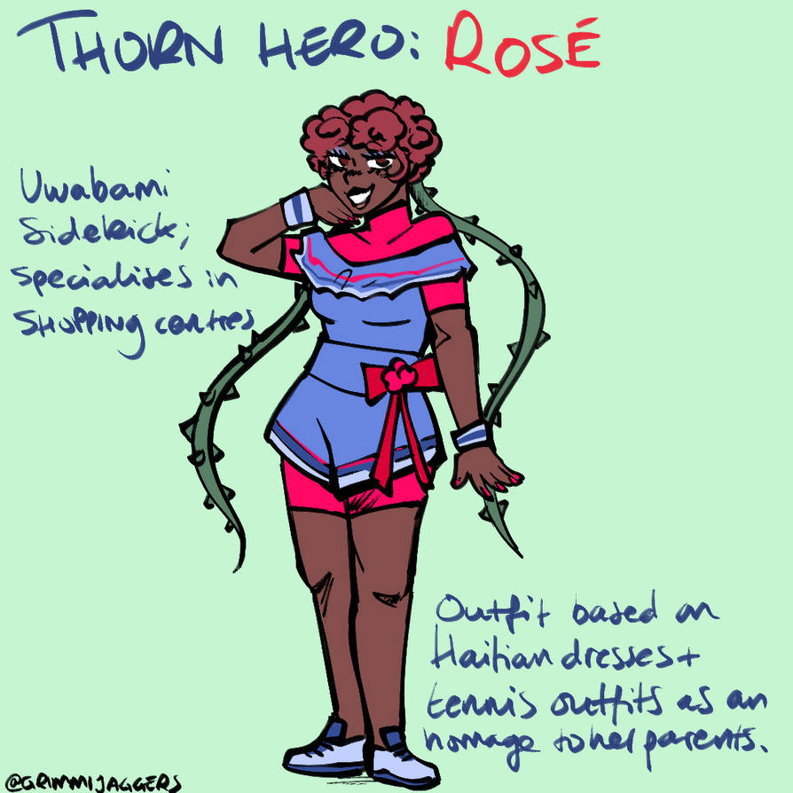 My father's warmth: Thorn Hero Rose by Grimmijaggers on DeviantArt