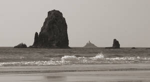 'The Needles', and the old Tillamook Light