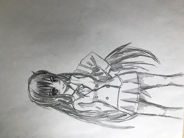 Anime Girl Pose (Outline) by animequeenfreak on DeviantArt