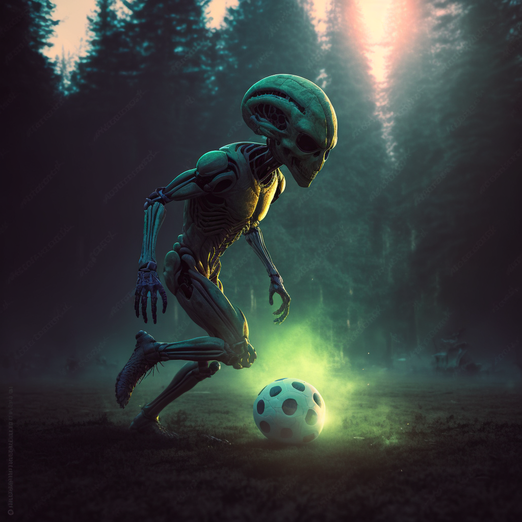 Alien Striker by immortalXuniverse on DeviantArt