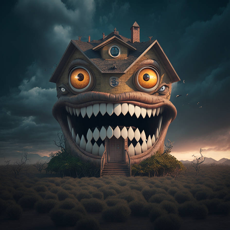 Devious House Evil House V1 by immortalXuniverse on DeviantArt