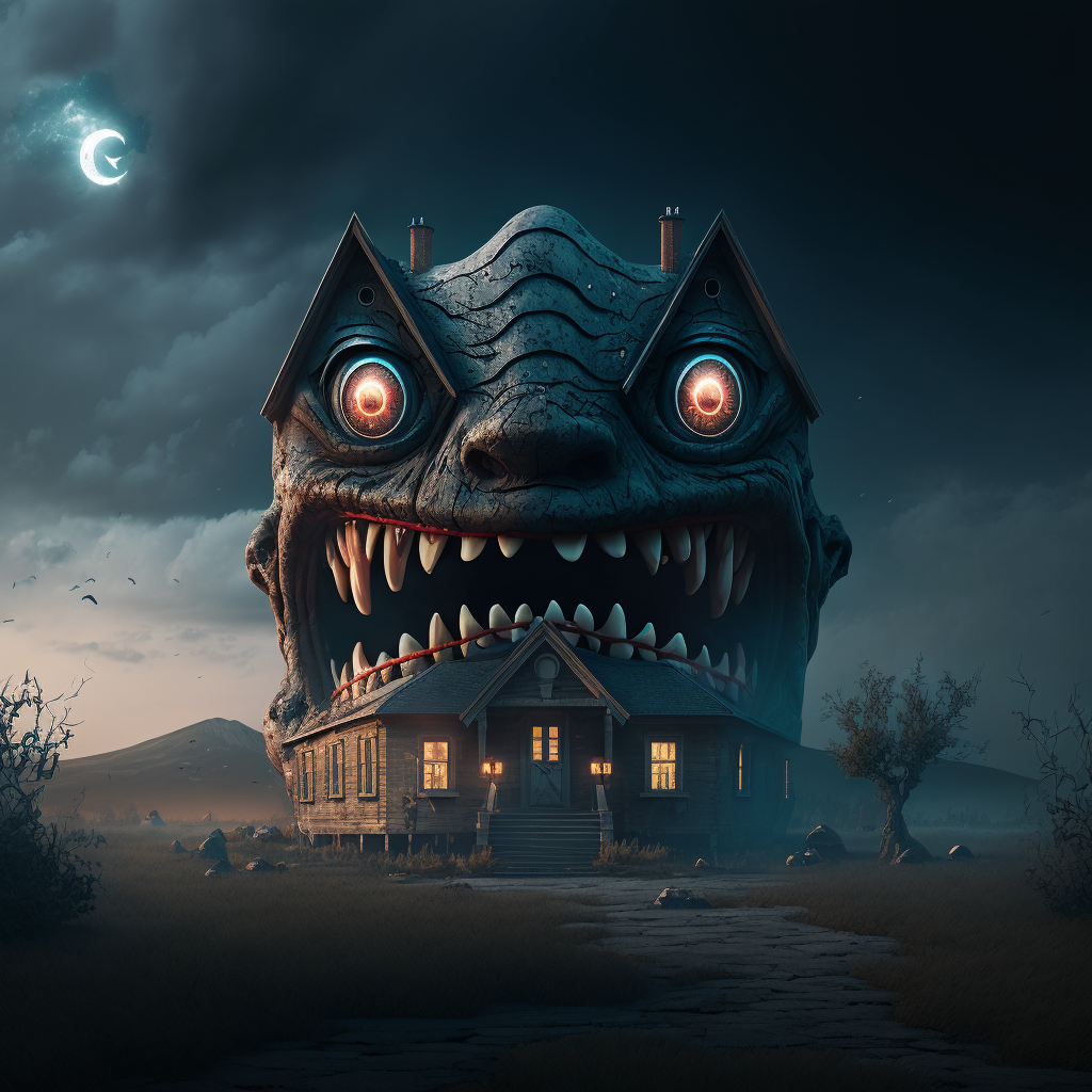 Devious House Evil House V3 by immortalXuniverse on DeviantArt