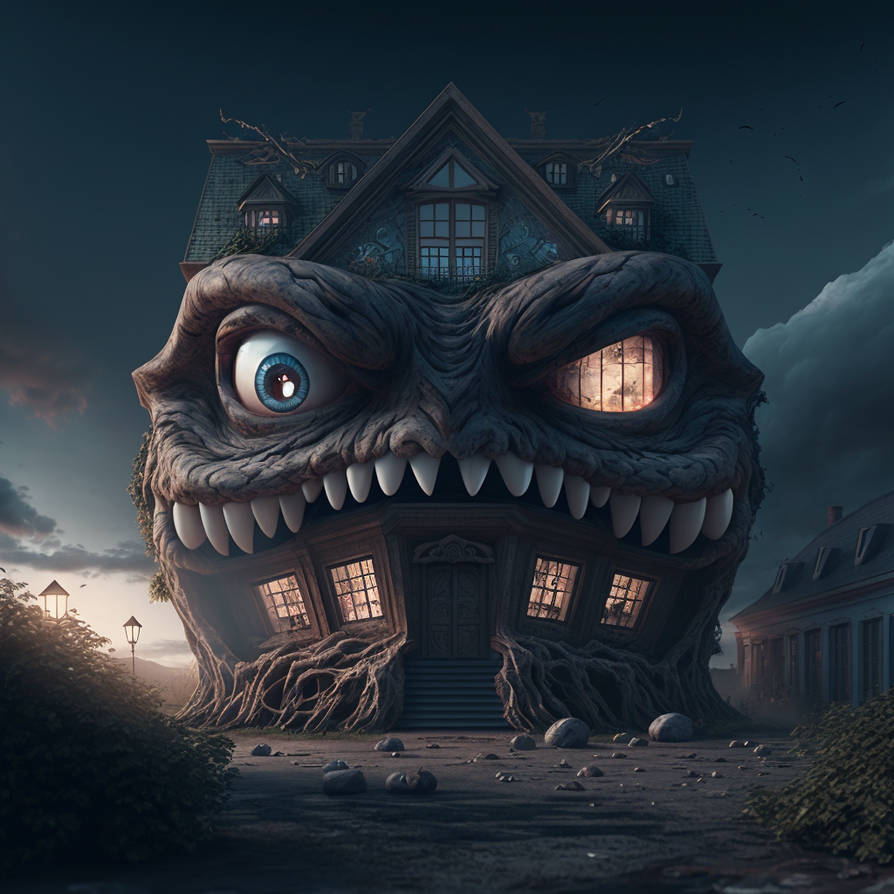 Devious House Evil House V4 by immortalXuniverse on DeviantArt
