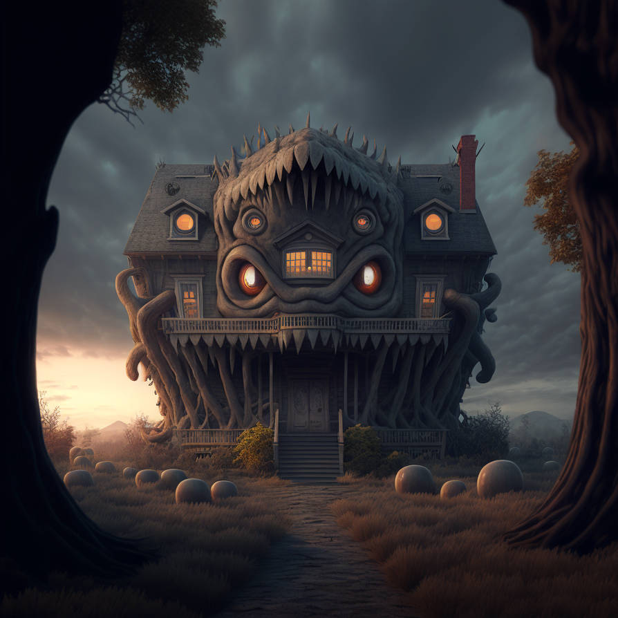 Devious House Evil House v12 by immortalXuniverse on DeviantArt