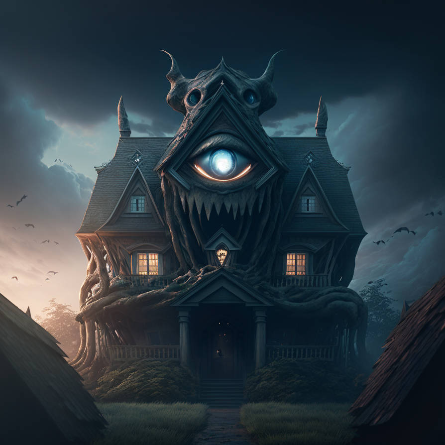 Devious House Evil House v13 by immortalXuniverse on DeviantArt