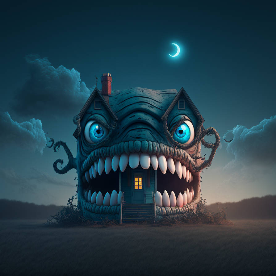 Devious House Evil House v14 by immortalXuniverse on DeviantArt