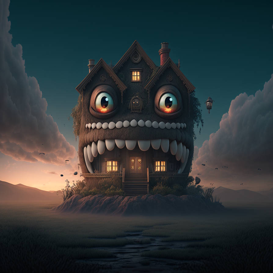 Devious House Evil House v15 by immortalXuniverse on DeviantArt