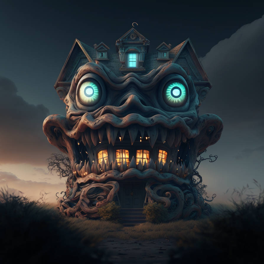 Devious House Evil House v18 by immortalXuniverse on DeviantArt