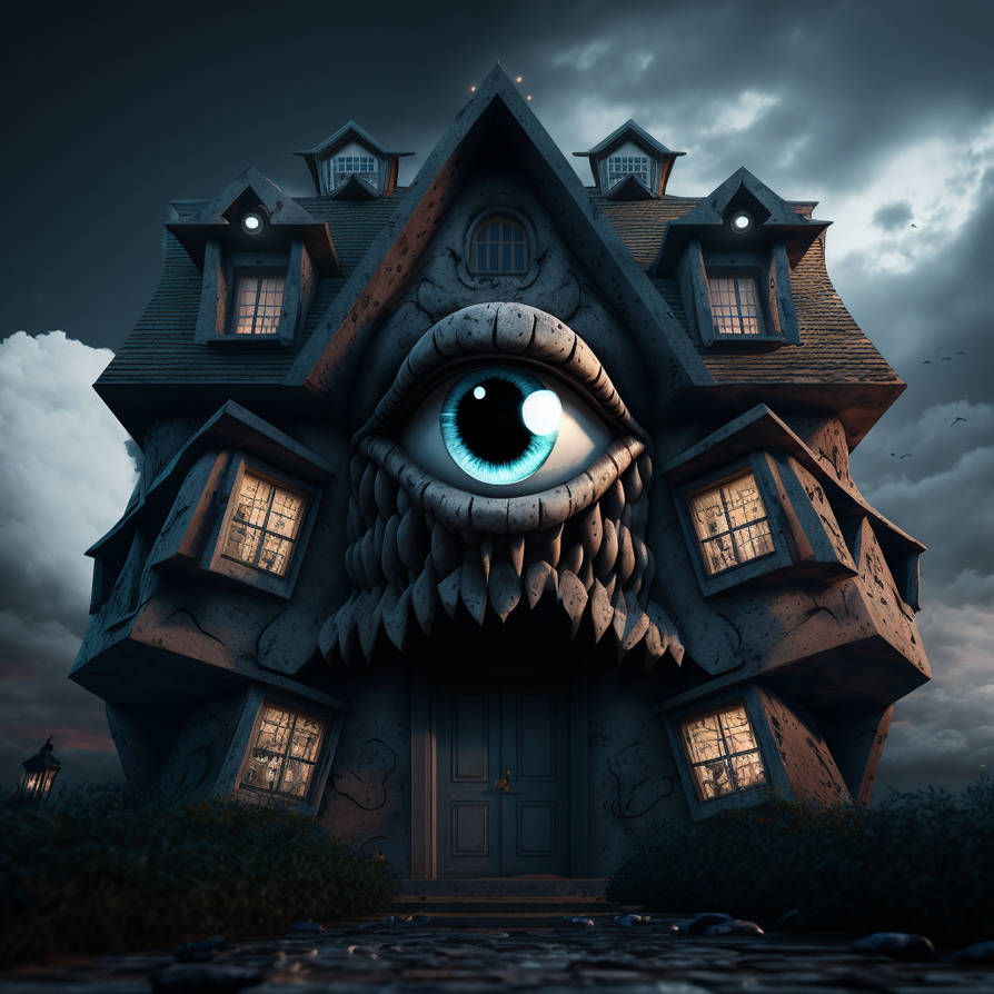 Devious House Evil House v19 by immortalXuniverse on DeviantArt