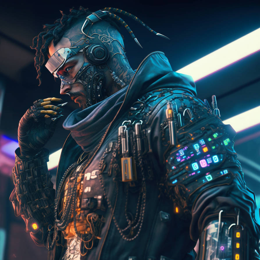 COD in cyberpunk style by immortalXuniverse on DeviantArt