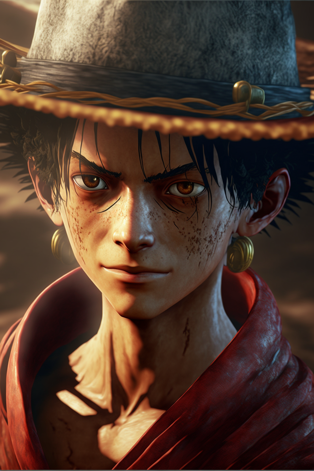Luffy in Real Life by immortalXuniverse on DeviantArt