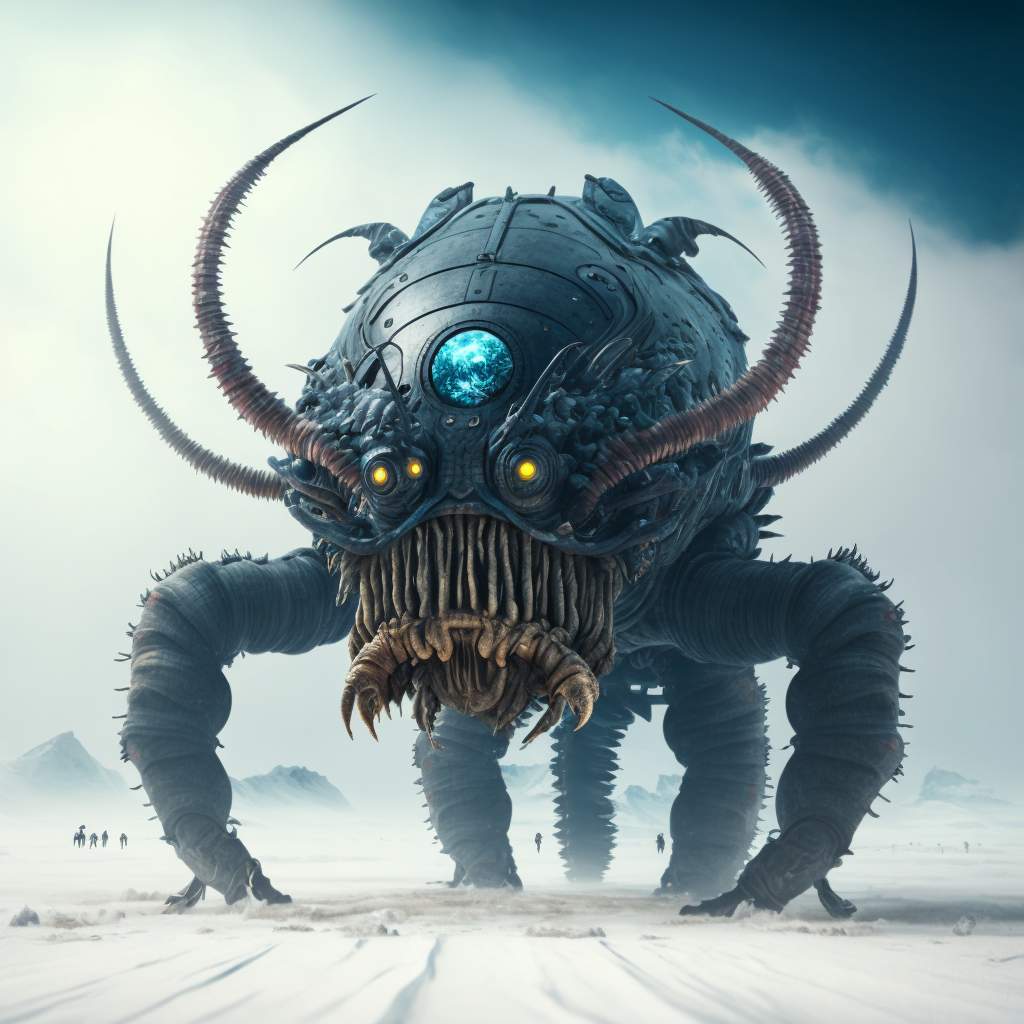 Monster in Antartica by immortalXuniverse on DeviantArt