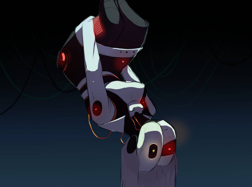 Glados Explodes GLaDOS by ICantSeeHelp on DeviantArt