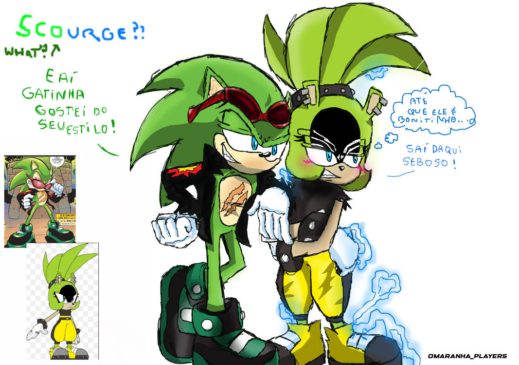 Scourge Bombshell Scourge and Surge by Omaranha on DeviantArt