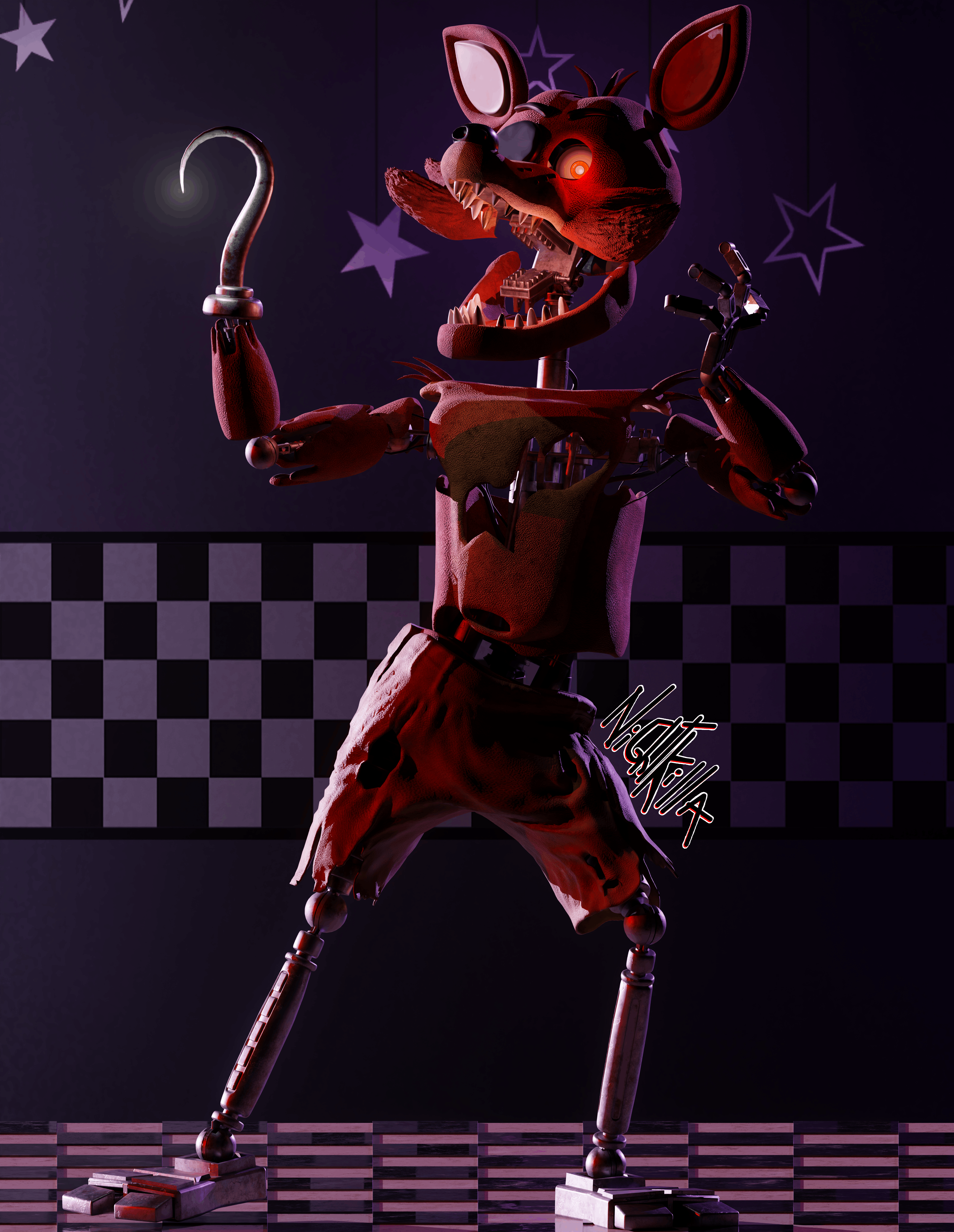 FNAF Movie Foxy by Sallierthewolf1 on DeviantArt