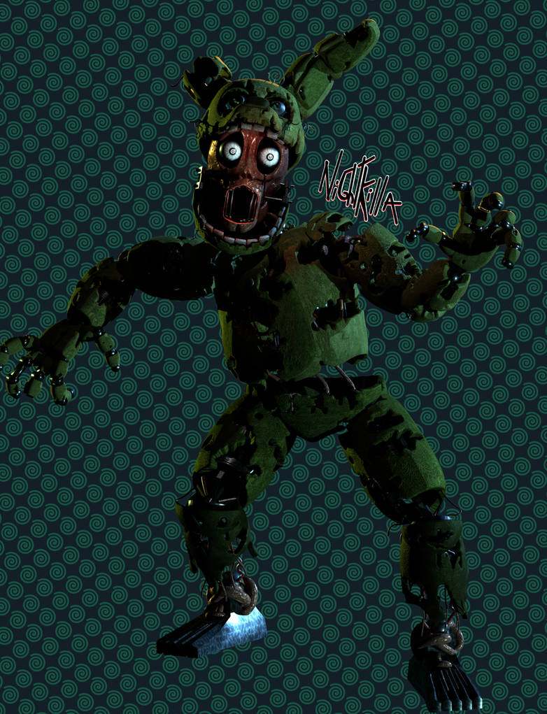 Spring Trap Kill Springtrap (FNAF 3) by Nightkillafromtpsi on DeviantArt