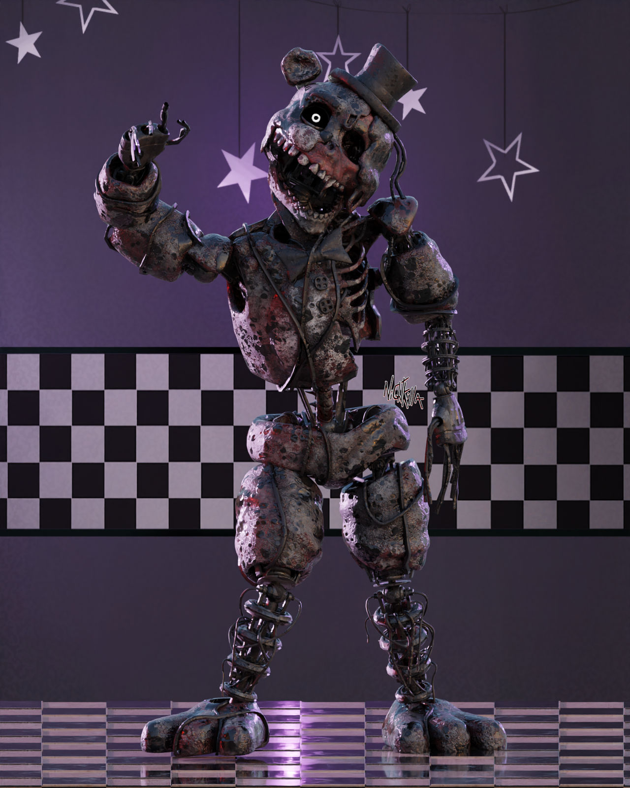 Tjocr Inner Freddy (FNAF TJOCR) by Nightkillafromtpsi on DeviantArt