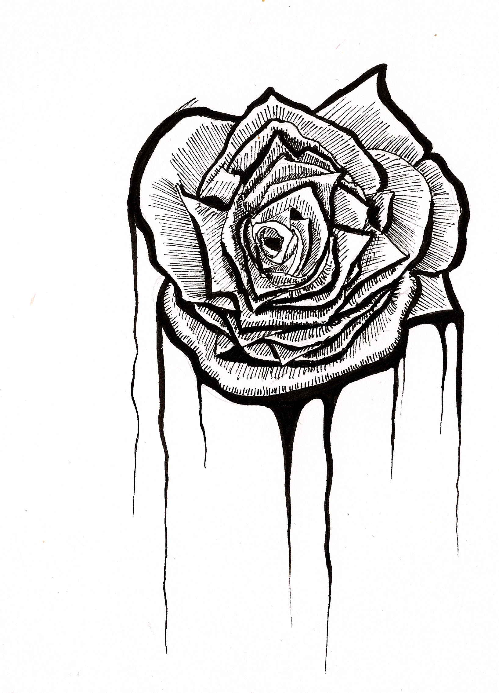 Ink Rose