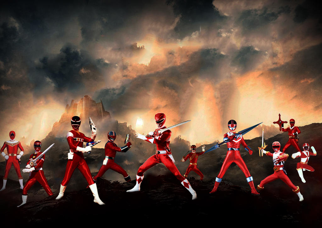 Red Forever Deviantart Power Rangers Forever Red by HB-Concepts on DeviantArt