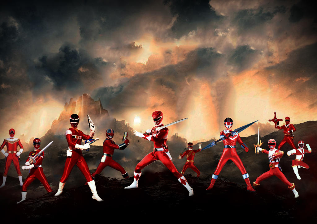 Power Rangers Forever Red by hemison on DeviantArt