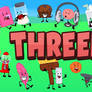 THREEEE Cast (My favorite object show)