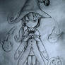 traditional art halloween (little good witch)