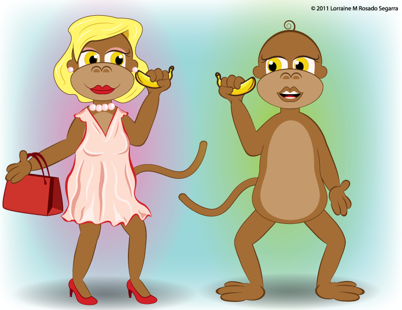 a monkey dressed in silk is still a monkey Thought For The Day