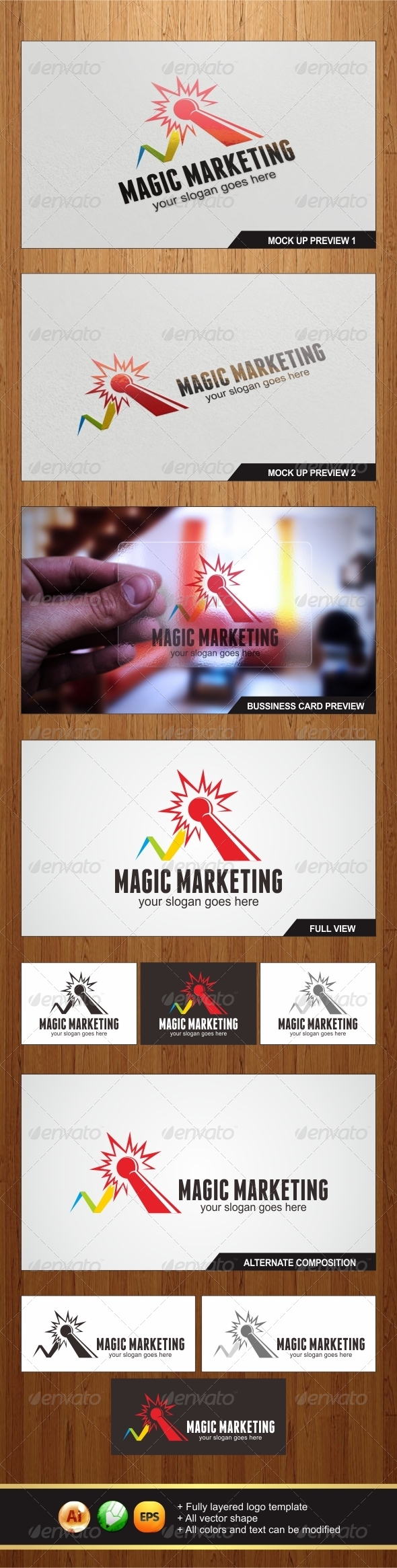 Magic Marketing Logo Template - Graphicriver