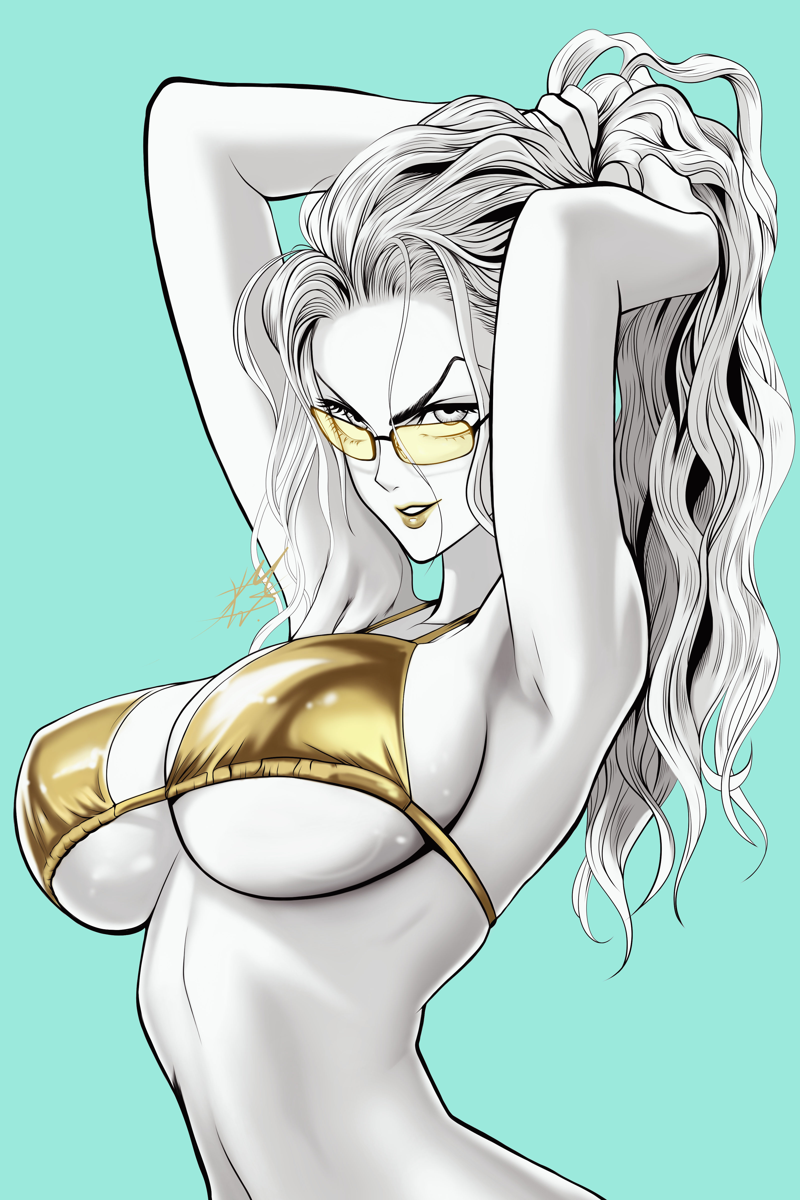Psykos Golden Bikini