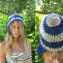 Blue Crochet hat