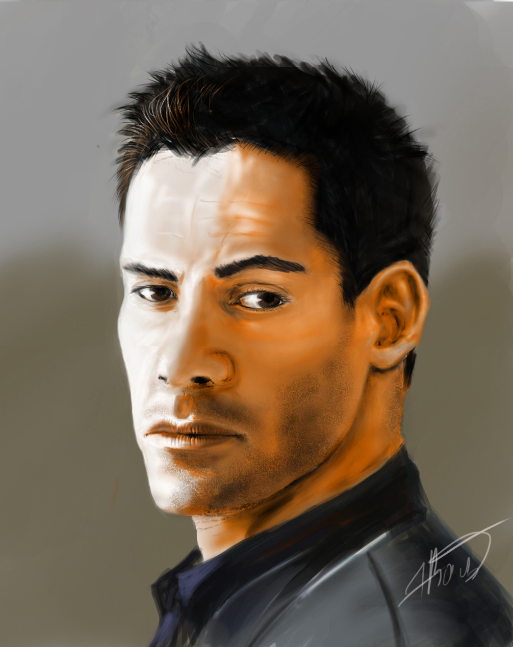 keanu reeves by Xecut on DeviantArt