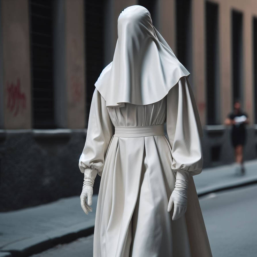 white burqa by llbrqa on DeviantArt