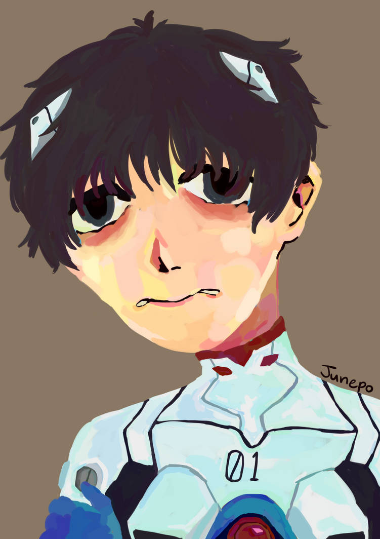 Shinji by junepo4 on DeviantArt