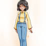 Well dressed girl