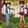 Molly Mcgee and Ollie Chen - Clothing Swap
