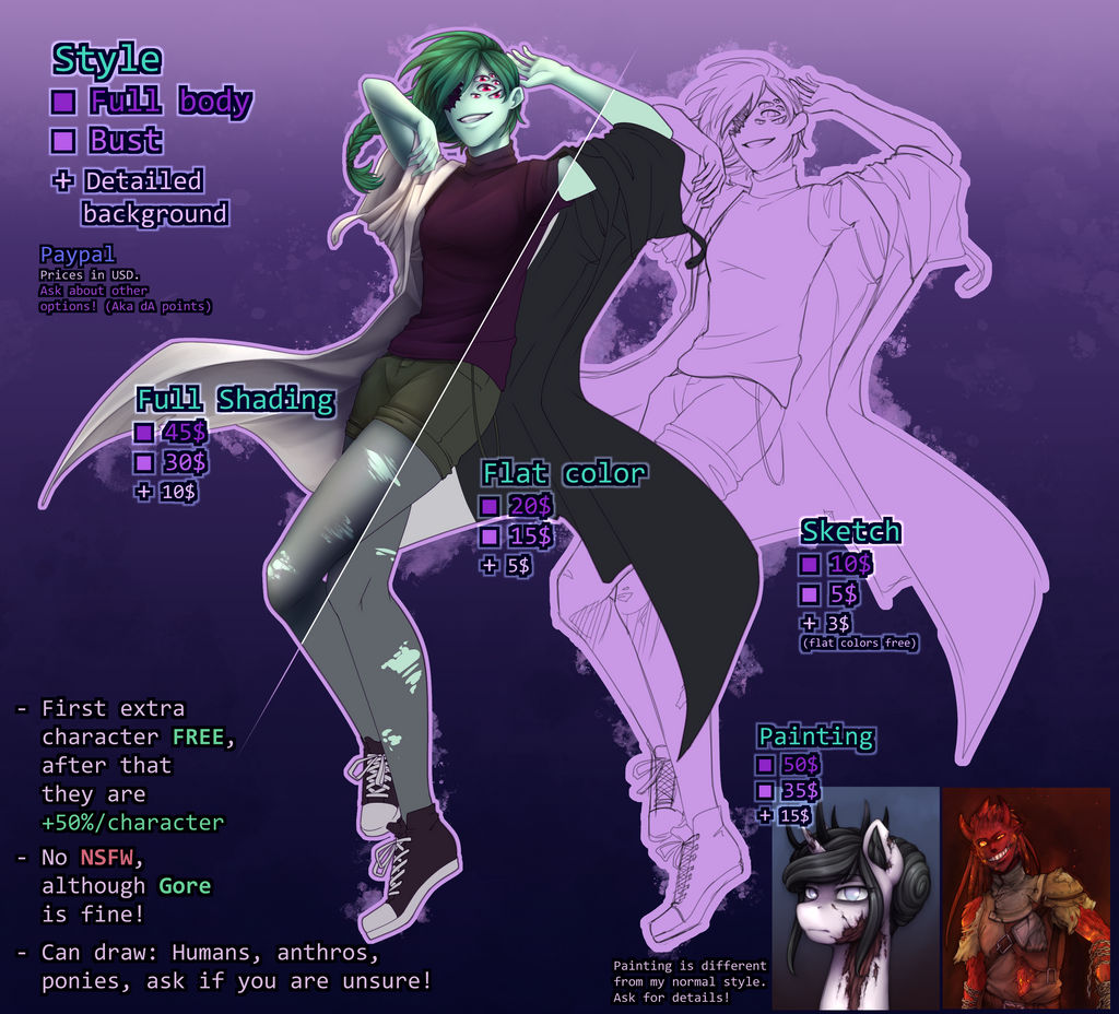 Commission Sheet [Closed]