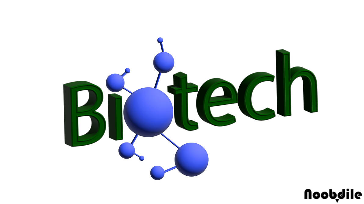 Biotech logo vert et bleu 3d by noobdile on DeviantArt