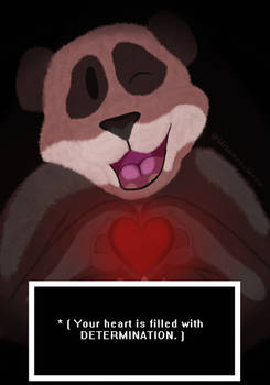 Undertale Panda Valentine