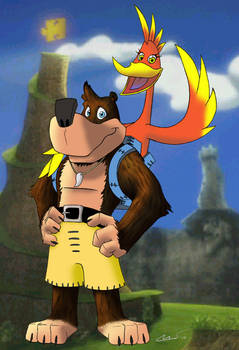 Banjo Kazooie Fanart