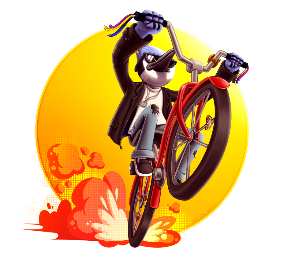 Badass Mordecai YOLO by Nicolaiko Badass Mordecai YOLO by Nicolaiko