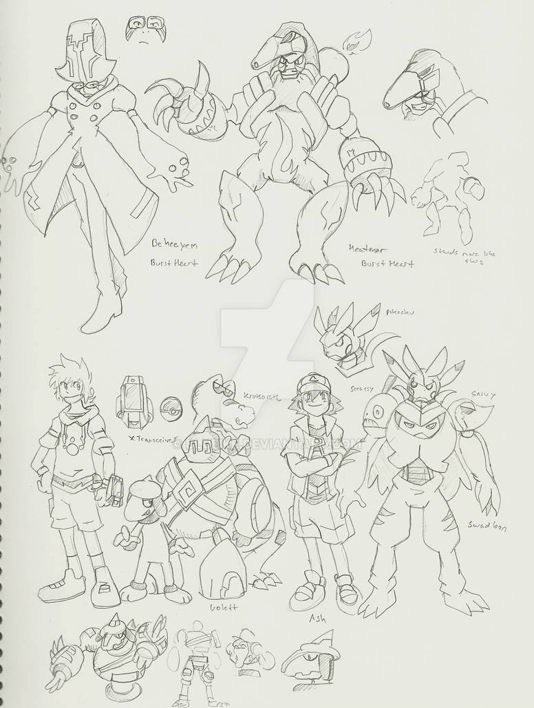 Poemon Reburst Pokemon ReBurst Concepts by BlueIke on DeviantArt