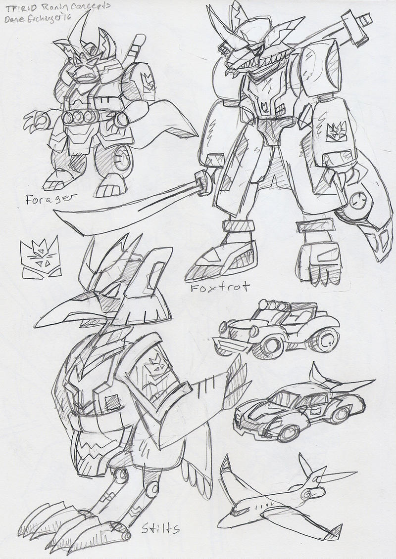 TF_RiD: Ronin Team concept art by BlueIke on DeviantArt