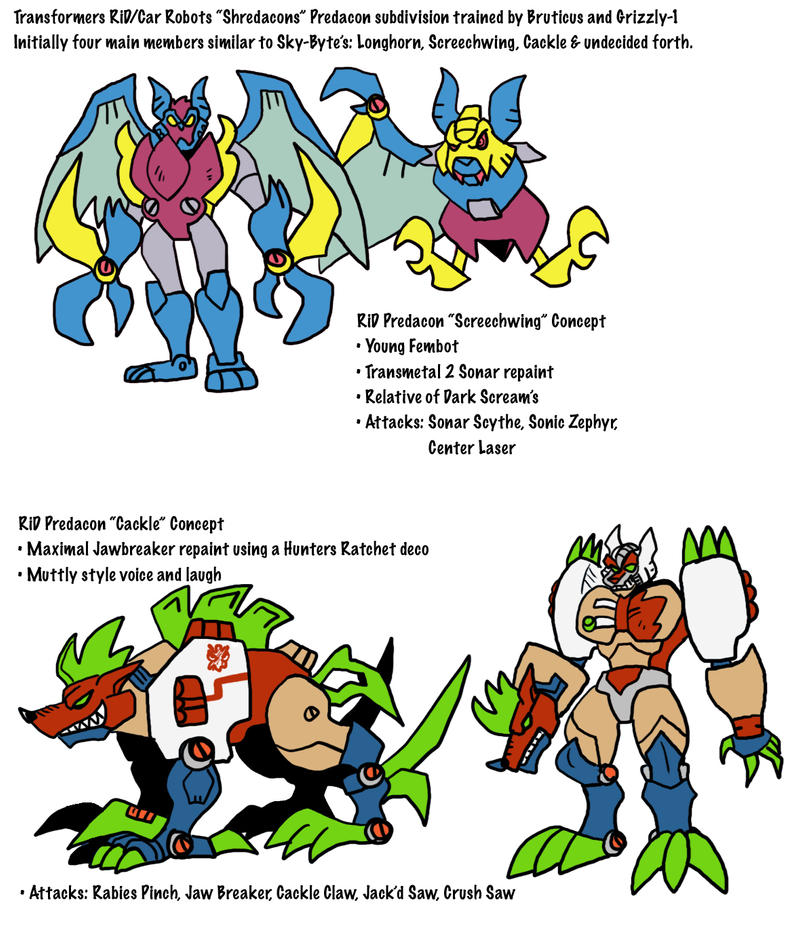 TF_RiD: Shredacons Concept by BlueIke on DeviantArt