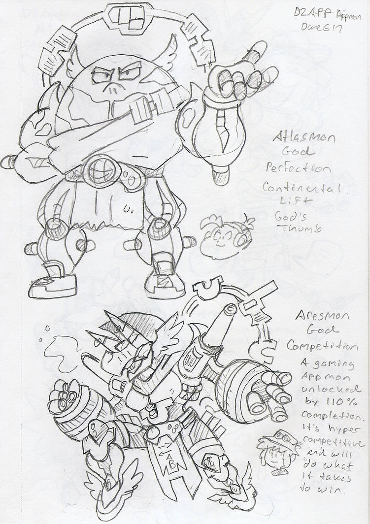 DZApp: Zoner God Grade Appmon by BlueIke on DeviantArt