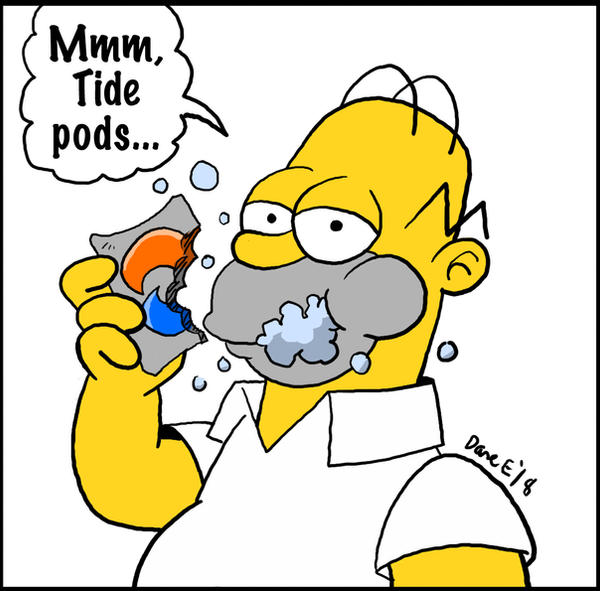 Simpsons Fit to be Tide Pods by BlueIke on DeviantArt